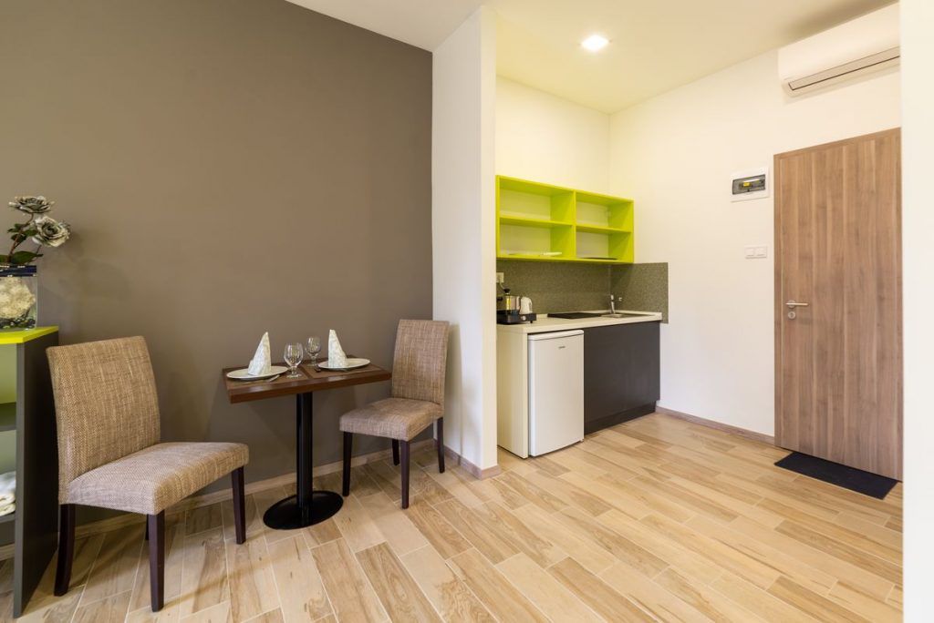 Egyágyas apartmanszoba 1 fő részére